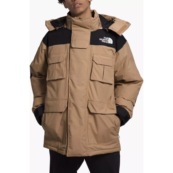 The North Face Coldworks Water Repellent Hooded Parka 600 Down ALMOND BUTTER XXL - Picture 1 of 5